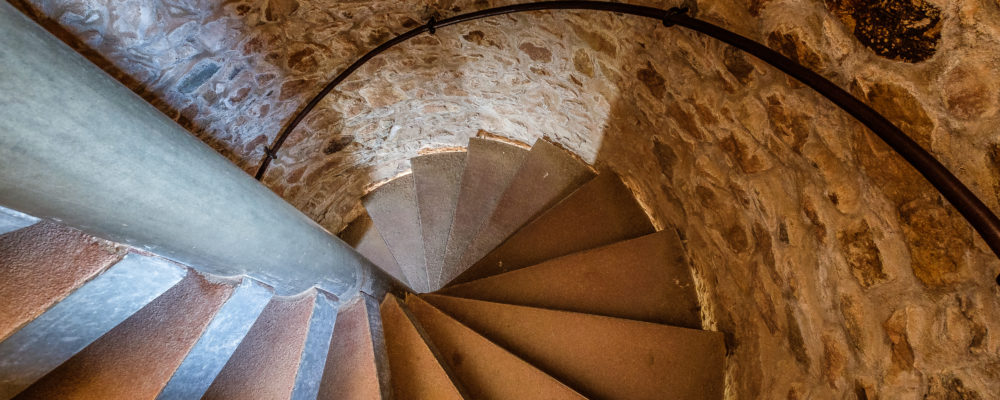 Wendeltreppe schloss Auerbach