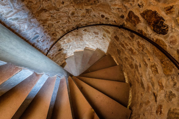 Wendeltreppe schloss Auerbach