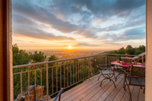 Unsere Gäste der Ferienwohnung Nibelungenland können jeden sonnenuntergang hier erleben